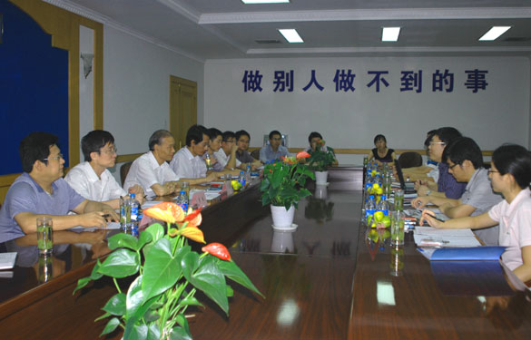 國(guó)核工程有限公司領(lǐng)導(dǎo)、專家來(lái)上上集團(tuán)考察