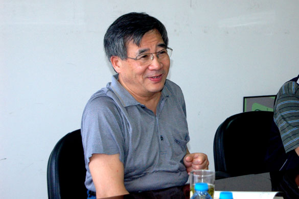 原機(jī)械工業(yè)部副部長(zhǎng)孫昌基來上上集團(tuán)視察