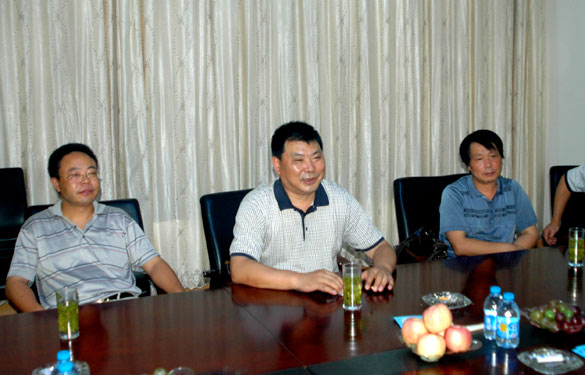 江蘇省質(zhì)監(jiān)局質(zhì)量處副處長(zhǎng)祁寧清一行來上上集團(tuán)考察
