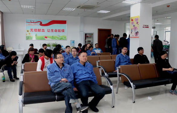 弘揚(yáng)真善美，上上電纜員工積極參與無償獻(xiàn)血