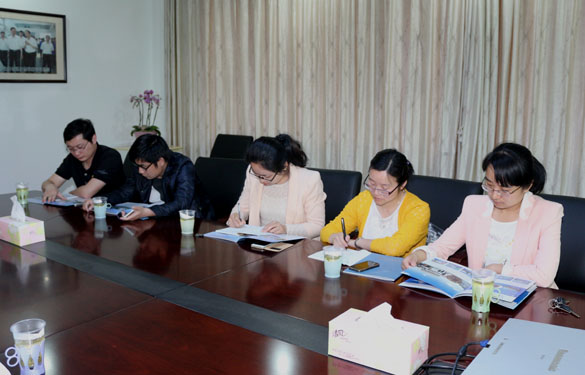 2015年5月5日，溧陽市教育局地理教研室老師來上上電纜調(diào)研