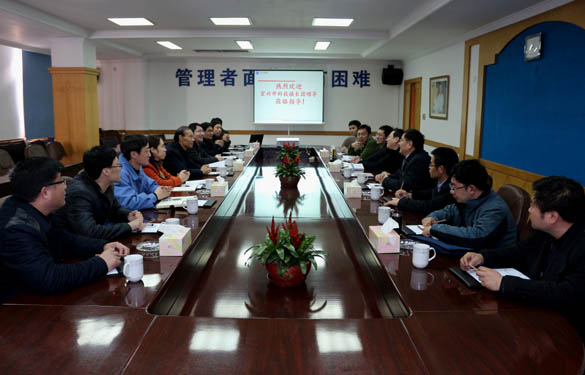 2015年3月12日，宜興市科技鎮(zhèn)長團(tuán)一行來上上電纜調(diào)研