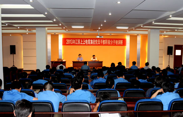 上上集團(tuán)召開(kāi)2013年黨員干部積極分子培訓(xùn)班