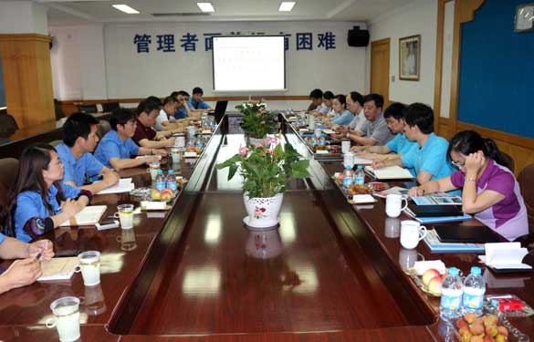 6月11日，江西銅業(yè)股份有限公司來上上集團交流考察
